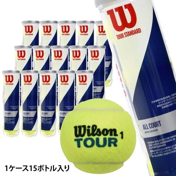 ウィルソン ツアースタンダード WILSON TOUR STANDARD 1箱 15缶 60球入 硬...