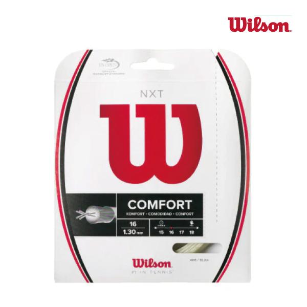 WILSON　NXT　WRZ942700　ナチュラル　単張　硬式テニス　ストリング　ウイルソン　エヌ...