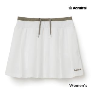 ADMIRAL バイカラープリーツスコート ATLA672-01 レディス 2026FW