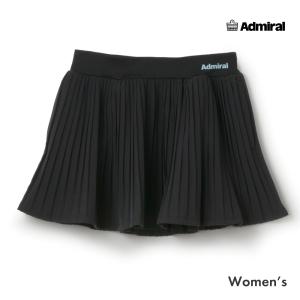 ADMIRAL ハイライズプリーツスコート　ATLA653-10 レディス　2026FW　アドミラル　ブラック　スコート　ストレッチ　テニス