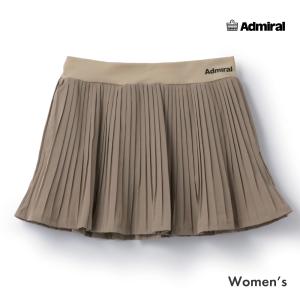 ADMIRAL ハイライズプリーツスコート　ATLA653-29 レディス　2026FW　アドミラル　ベージュ　スコート　ストレッチ　テニス