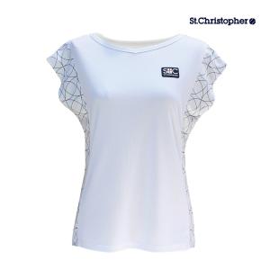 St.Christopher  サイドクロワゾンゲームシャツ  STC-BDW2363-WH　2024SS ホワイト　セントクリストファー｜racketshop-approach