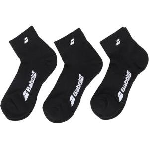 バボラ ユニセックス ソックス ハーフ 3足セット ブラック サイズ 25〜27cm BUS4815...