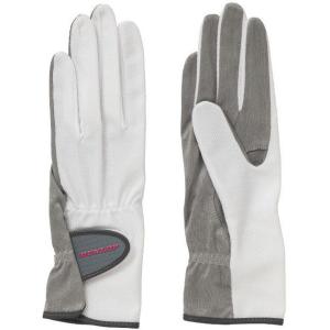 ダンロップ【レディス】TGG-0115W　グローブ（両手セット） ホワイト［手のひら側　穴なしタイプ...