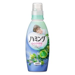 ハミング 柔軟剤 フルーティグリーンの香り 本体 600ml