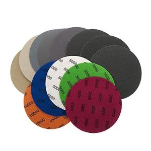 C V COSVER 紙やすり 耐水ペーパー サンドペーパー 丸型 サンダー用 ラテックスペーパー製 研磨紙 木工 ペー