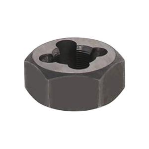Utoolmart ねじ切りダイス 六角ダイス 六角型ねじ切りダイ M6*0.75mm 1個入り 六角サラエナットダイス 炭素鋼 タッ