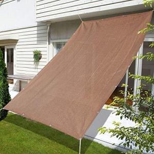 Candor バルコニーシェード 200×300cm ベランダ 日除け シェード 目隠し オーニング シート プライバシー UVカッ