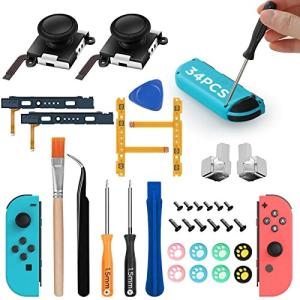 GeeRic  Switch 修理キット Switch joycon 対応 コントローラー