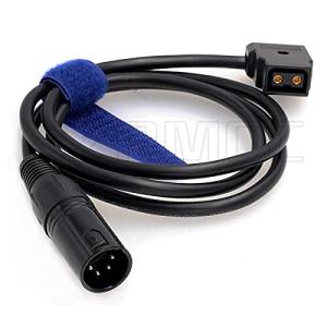 SZRMCC アントンバウアーバッテリーXLR4ピンオスからD-TAPメスへの変換ケーブル