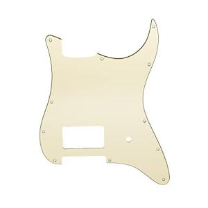 Musiclily Pro 11穴 シングルカバー ハムバッカーとポットスロット ピックガード USA/メキシコフェンダートムデロ