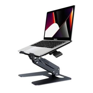 GIISSMO ノートパソコン スタンド 斬新技術 超便利 空気圧式調整 ノートPCスタンド 女性 お年寄り