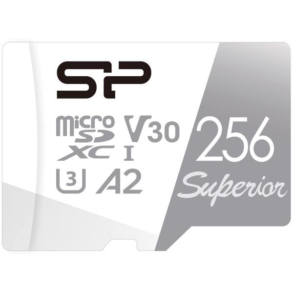 SP Silicon Power シリコンパワー microSD 256GB 4K対応 UHS-I ...