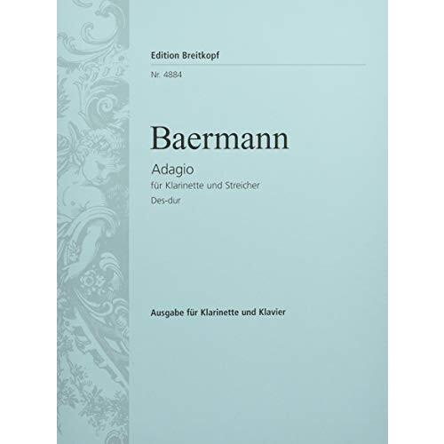 ウィットナー ベールマン : アダージョ 変ニ長調 (クラリネット、ピアノ) ブライトコプフ