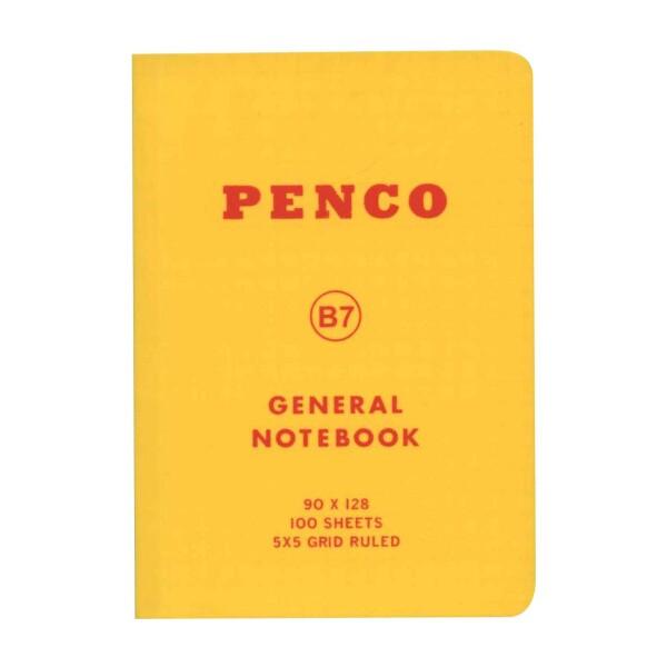 PENCO ペンコ ソフトPPノート B7 イエロー (CN158)