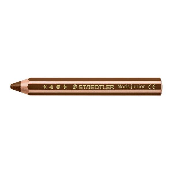 ステッドラー 色鉛筆 こげ茶 6本 ノリスジュニア 水彩色鉛筆 太軸 140-76*6