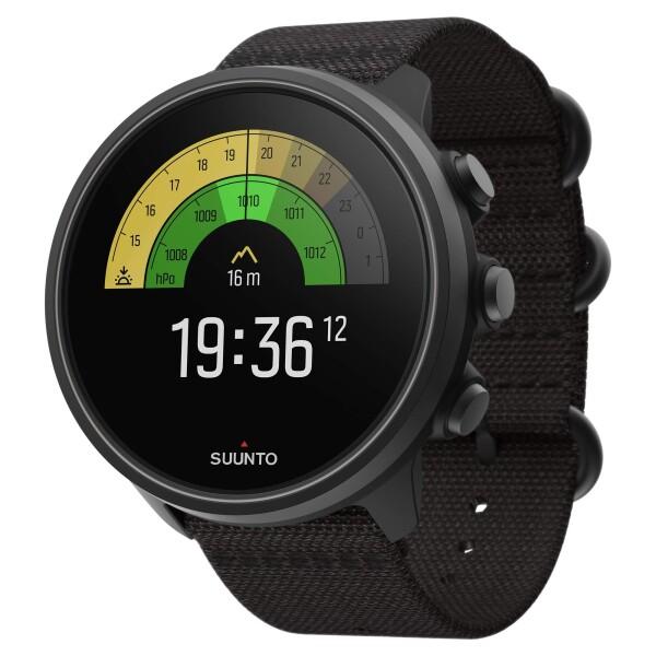 スント(SUUNTO) ナイン バロ チャコールブラック チタニウム(SUUNTO 9 BARO C...