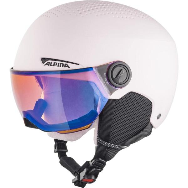 ALPINA(アルピナ) 子供用スキースノーボードバイザーヘルメット ダイヤル式サイズ調整 ZUPO...