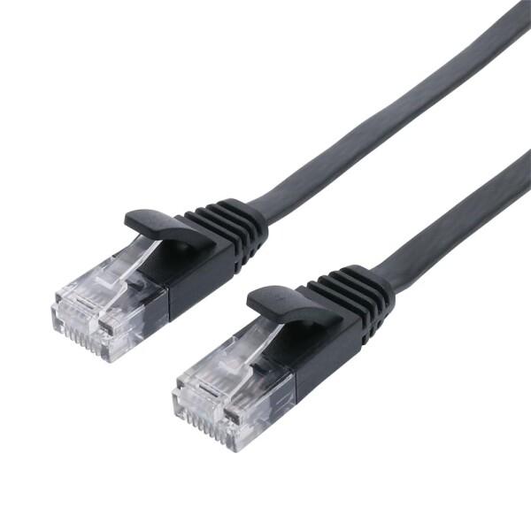 ミヨシ MCO LANケーブル CAT6A 対応 爪が折れにくいカバー フラットタイプ 2.0m c...