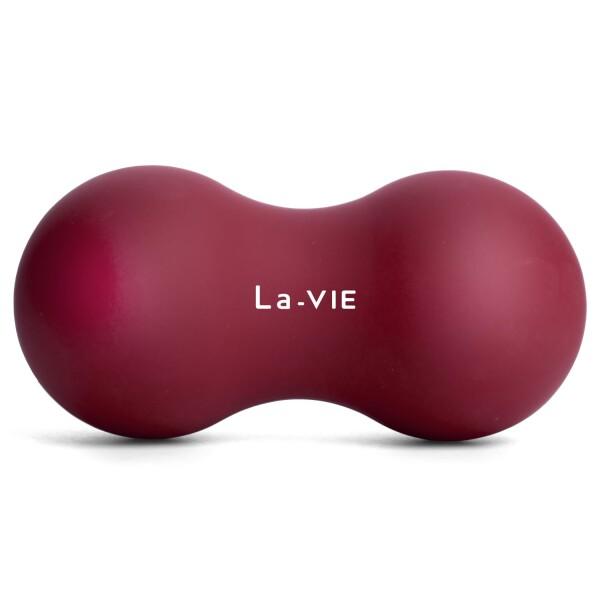 La-VIE(ラヴィ) やわこ ワインレッド 筋膜リリースボール ストレッチボール フォームロー