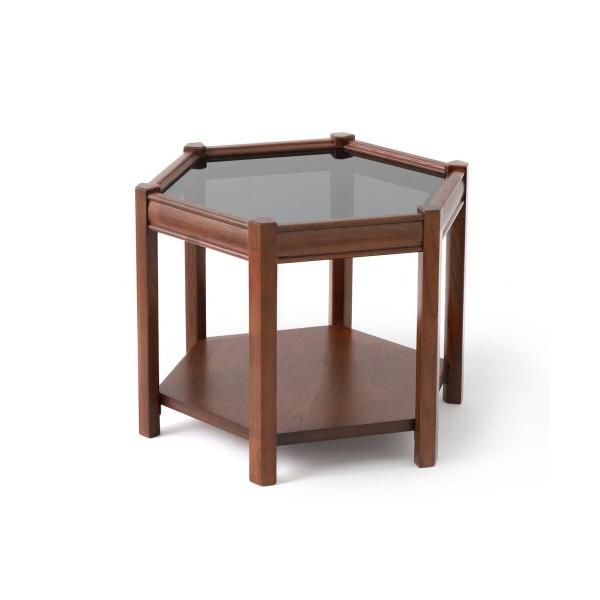 ACME Furniture BROOKS HEXAGON TABLE BLACK GLASS