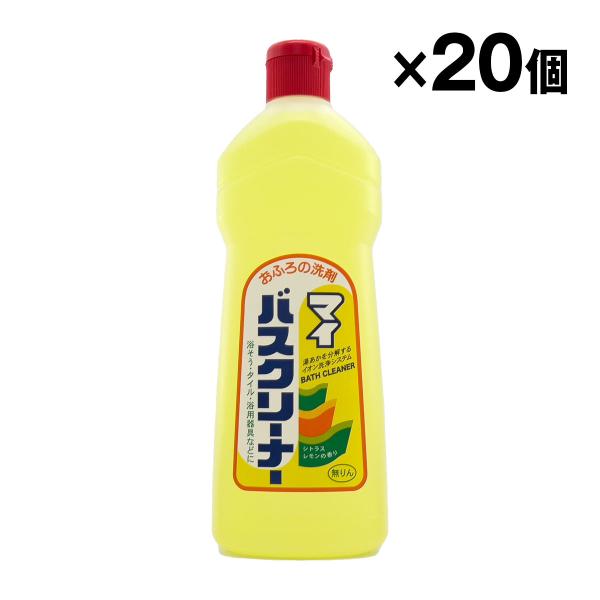 マイバスクリーナー 500ml お風呂掃除用洗剤 ロケット石鹸 20個入 1ケース まとめ買い