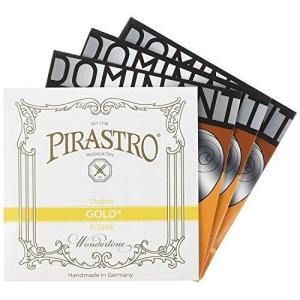 4セット E:ピラストロゴールド A.D.Gドミナント E線ループエンド THOMASTIK