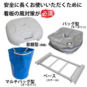A型看板 A0サイズ バッグ型重し+ベースセッ...の詳細画像5