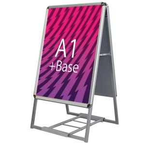 A型看板 A1 屋外対応 ワンタッチ グリップ...の詳細画像4