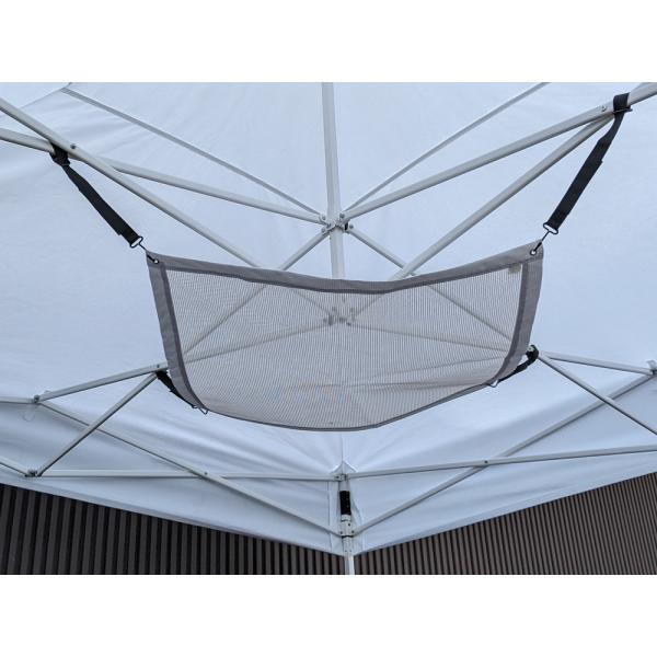 テント用 アミダナ 網棚 小物収納用 ハンガーフック付属