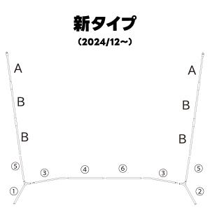 バックネット用スペア部品 フレーム｜racss