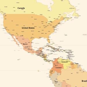 世界地図 ポスター [アンティーク] 英語 オ...の詳細画像5