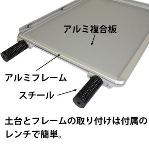 両面 屋外看板 キャスター付き A1サイズ 強...の詳細画像4