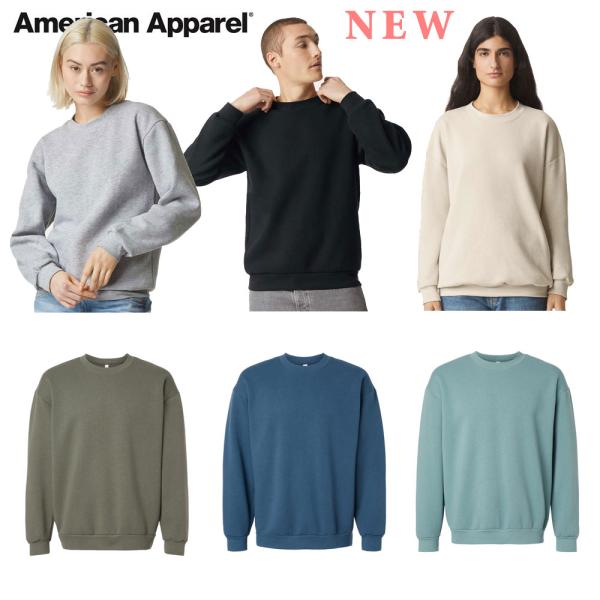 新商品 アメリカンアパレル(americanapparel) ReFlex Fleece Crewn...