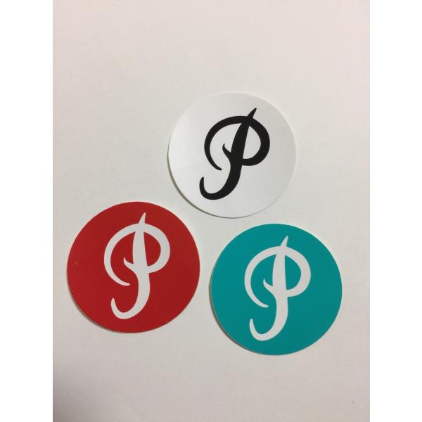 PRIMITIVE CLASSIC P CIRCLE STICKER 3SET 【メール便なら送料無...