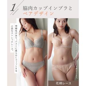 脇肉カップインブラ セットショーツの詳細画像5