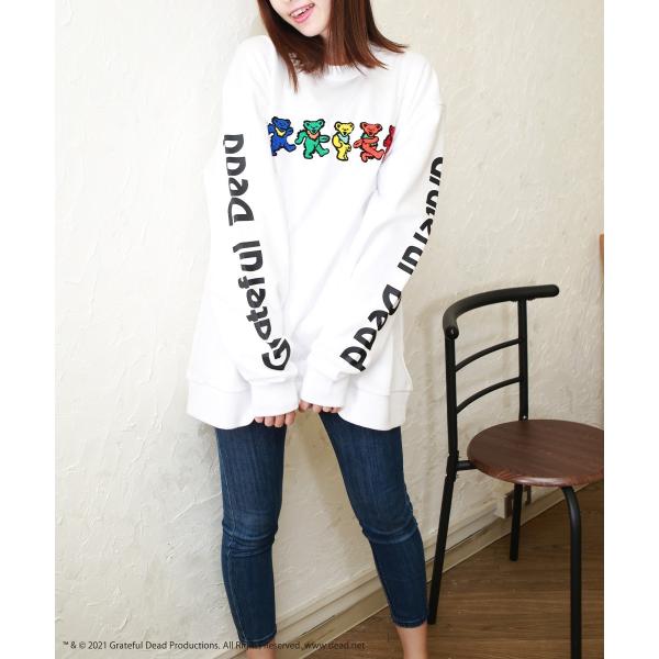 Grateful Dead グレイトフルデッド　裏毛　長トレーナー