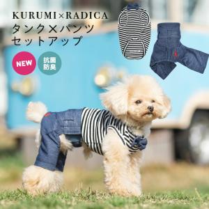 犬 服 抗菌 防臭 ラディカ タンク × パンツ セットアップ