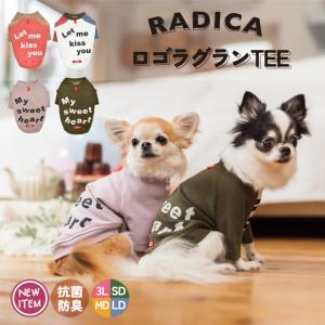 均一SALE 犬 服 ラディカ RADICA+Y ロゴ ラグランTEE 抗菌