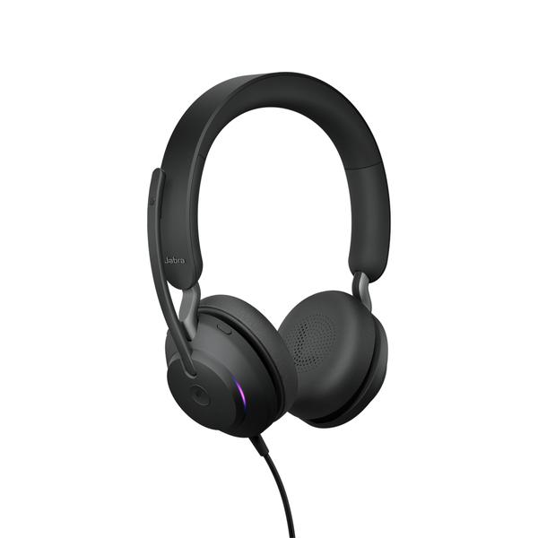 GNオーディオ Jabra USBヘッドセット USB-C/A 両耳 MS認定「Jabra Evol...