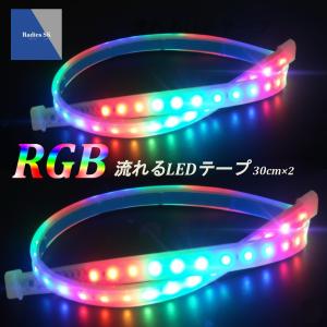 サイドから流れるタイプver2 流れるLEDテー...の商品画像