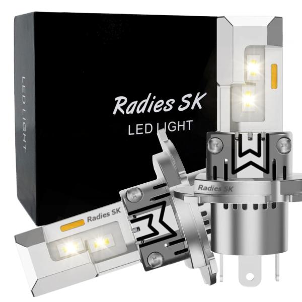 H4 LED ヘッドライト 爆光 LED ポン付け 12V バルブ エブリィワゴン スリムコンパクト...