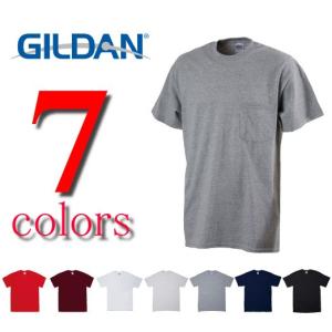 ギルダンGILDAN/6.0ozウルトラコットンポケットTシャツ/メンズ 2300