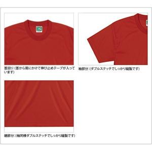 Tシャツ 無地 大きいサイズ 速乾 ドライ サ...の詳細画像2