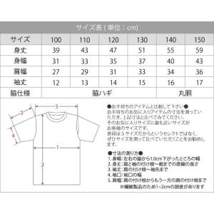 Tシャツ 無地 キッズ KIDS 子ども用 子...の詳細画像4