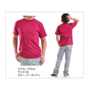 Tシャツ 無地 半袖 カットソー 5.6オンス...の詳細画像4