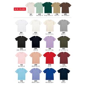 Tシャツ 無地 大きいサイズ 透けない 超厚手...の詳細画像4