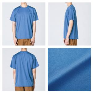 Tシャツ 無地 速乾 ドライ サラサラ 半袖 ...の詳細画像3