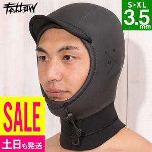 FELLOW 【5〜7日10％OFF】FELLOW ウェット サーフキャップ あご紐