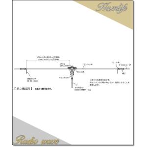 CWA-1000(CWA1000)3.5/7/14/21/28MHz 耐入力500W(PEP) ダイポール